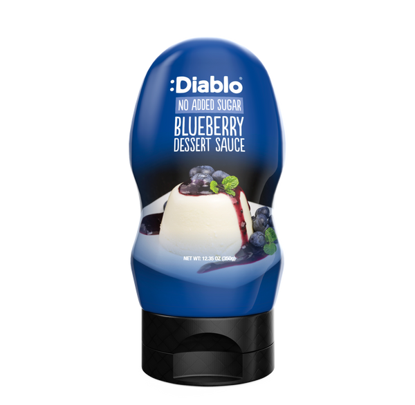 No Added Sugar Blueberry Dessert Topping (350g)