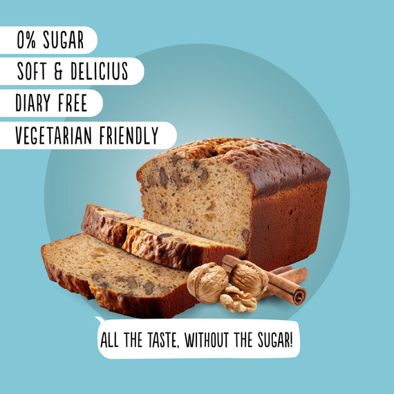 No Added Sugar Cinnamon & Walnut Cake (200g)