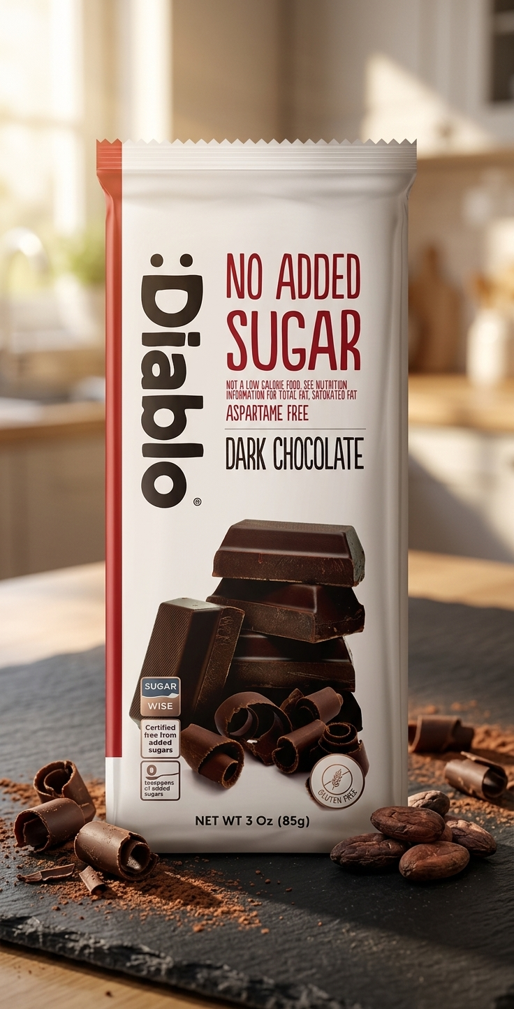 No Added Sugar Dark Chocolate 85g