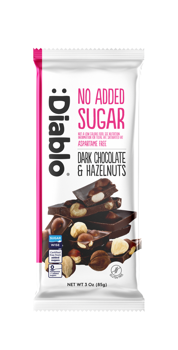 No Added Sugar Dark Chocolate & Hazelnuts