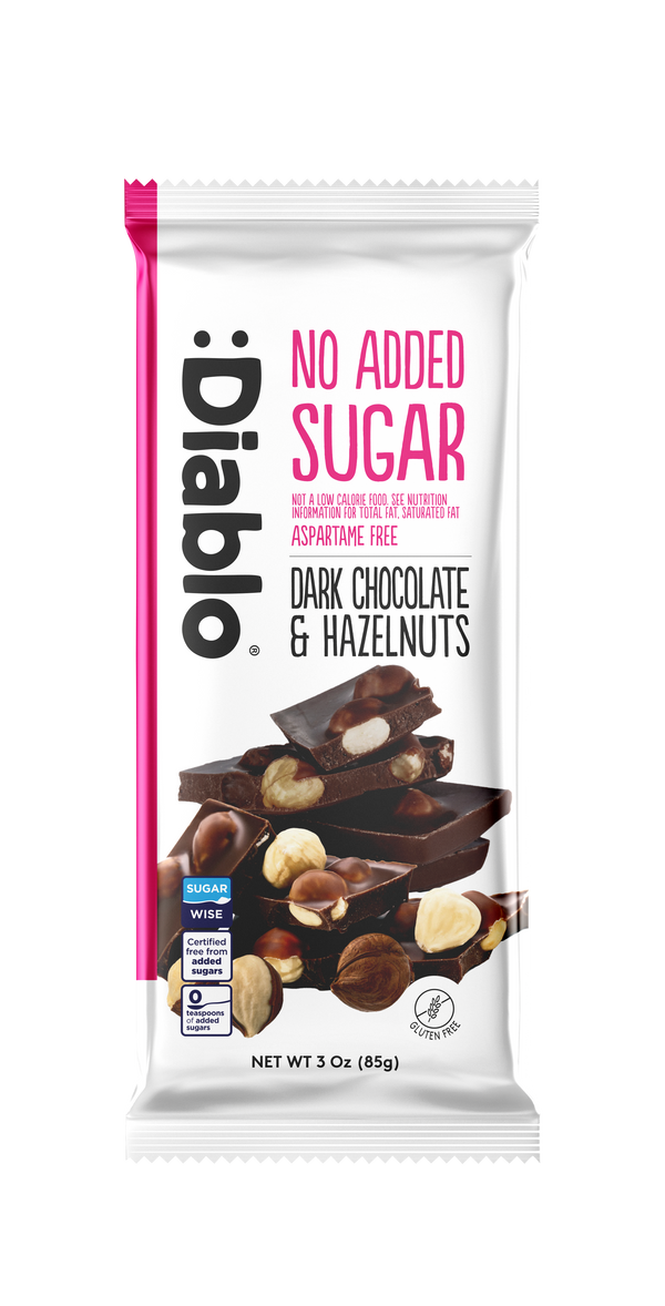 No Added Sugar Dark Chocolate & Hazelnuts