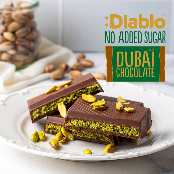 No Added Sugar Dubai Chocolate 200g - LIMITED EDITION -