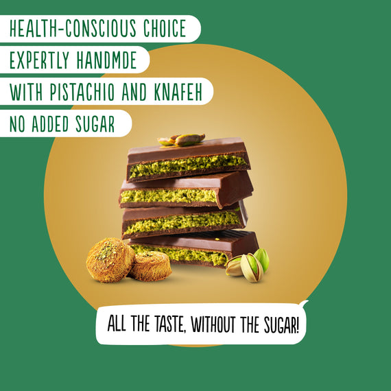 No Added Sugar Dubai Chocolate 200g - LIMITED EDITION -