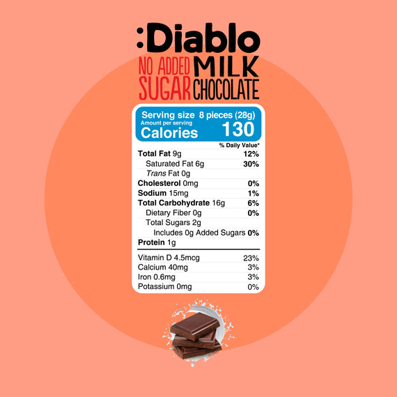 No Added Sugar Milk Chocolate Bar Maltitol (85g)