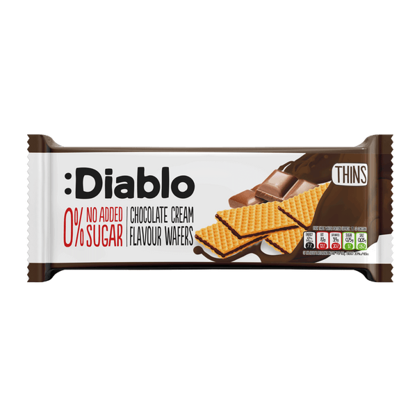 No Added Sugar Chocolate Cream Flavoured Wafer (150g)