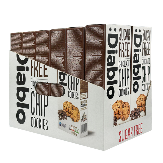 Sugar Free Chocolate Chip Cookies (130g)