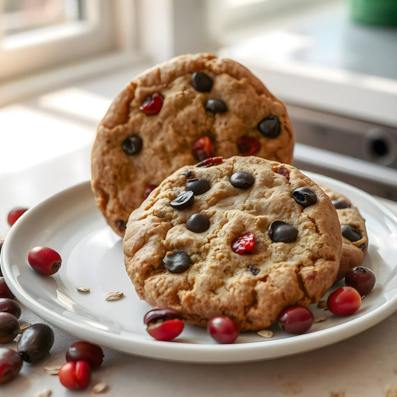 No Added Sugar Chocolate Chip & Cranberry Cookies (135g)