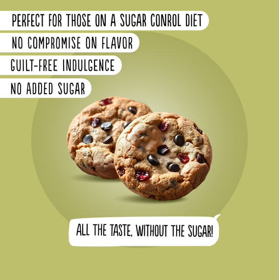 No Added Sugar Chocolate Chip & Goji Berry Cookies (135g)