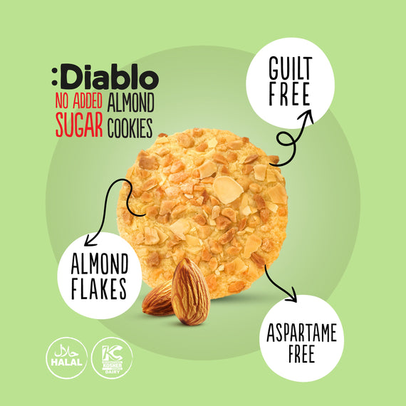 No Added Sugar Almond Cookies (145g)
