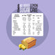 No Added Sugar Lemon Cake (200g)