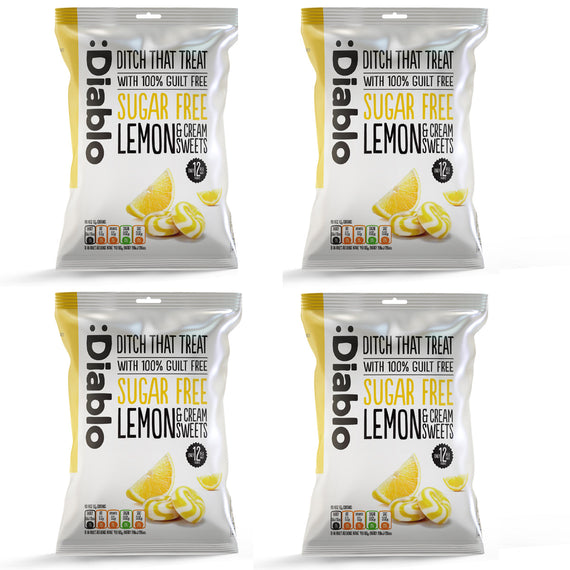 Sugar Free Lemon and Cream Sweets (75g)