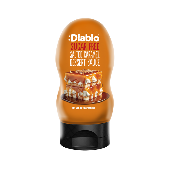 No Added Sugar Salted Caramel Dessert Topping (360g)