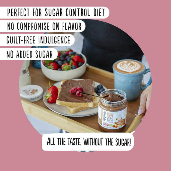 No Added Sugar Hazelnut Chocolate Spread