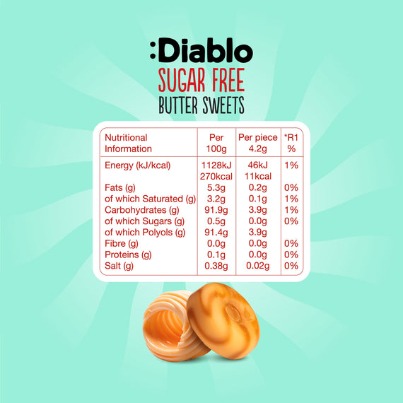 Sugar Free Butter Sweets (75g)