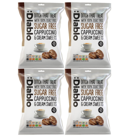 Sugar Free Cappuccino and Cream Sweets (75g)