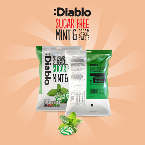 Sugar Free Mint and Cream Sweets (75g)