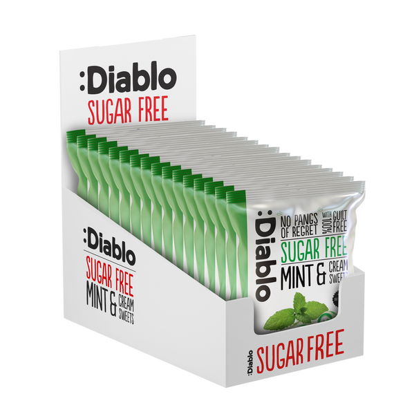 Sugar Free Mint and Cream Sweets (75g)