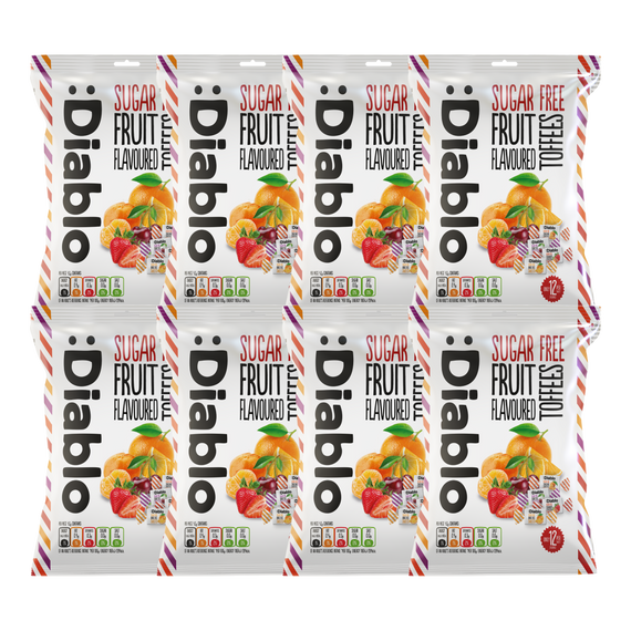 Sugar Free Fruit Flavoured Toffee Sweets (75g)
