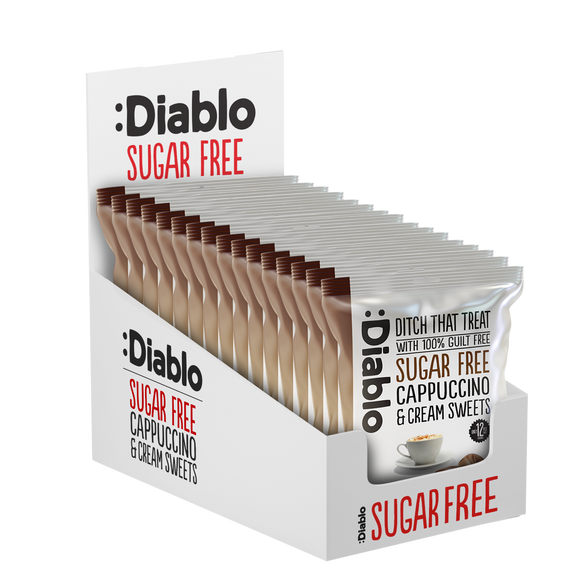 Sugar Free Cappuccino and Cream Sweets (75g)