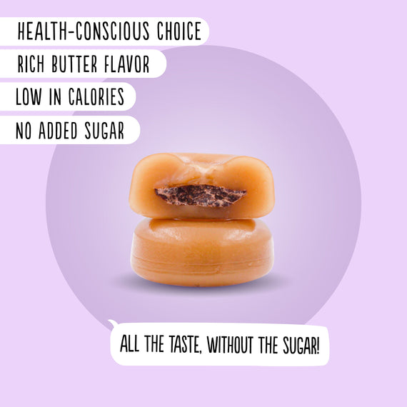 No Added Sugar Butter Filled with Chocolate Sweets (75g)