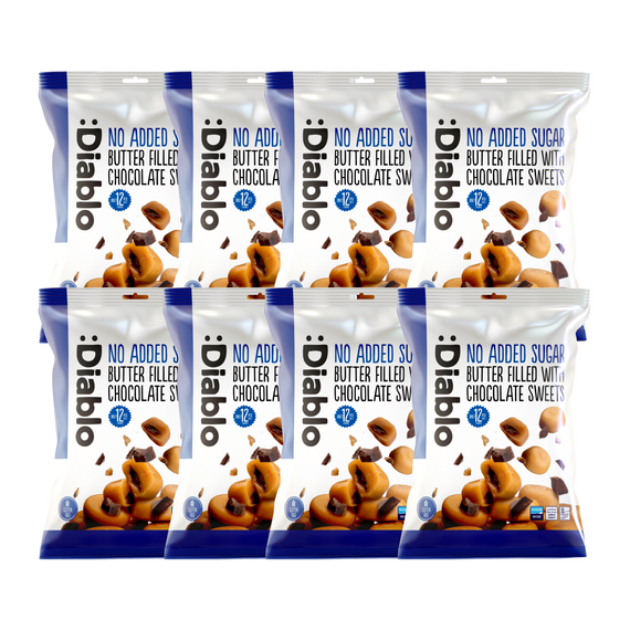 No Added Sugar Butter Filled with Chocolate Sweets (75g)