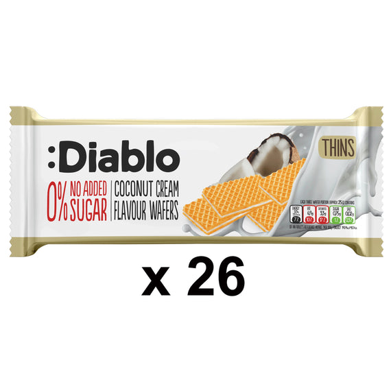 No Added Sugar Coconut Cream Flavoured Wafer (150g)