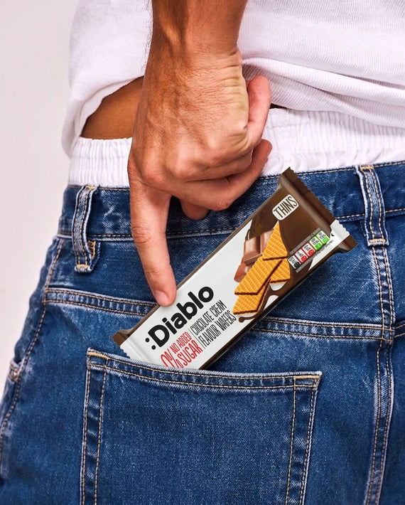 No Added Sugar Chocolate Cream Flavoured Wafer (150g)