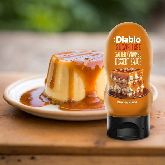 No Added Sugar Salted Caramel Dessert Topping (360g)