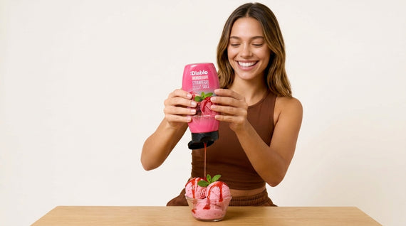 No Added Sugar Strawberry Dessert Topping (355g)