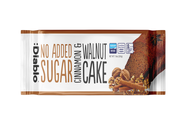 No Added Sugar Cinnamon & Walnut Cake (200g)